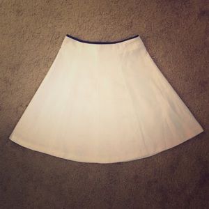 White Zara skirt